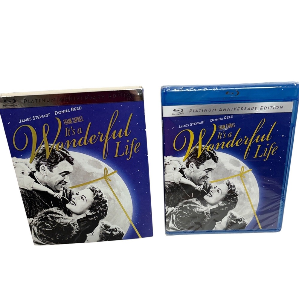 Its a Wonderful Life Blu-ray Platinum Anniversary Edition 2-Disc Set New Sealed